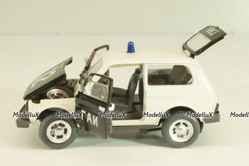 Ваз-2121 Нива, ГАИ, 1996г., Тантал/Радон 1:43