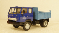 КАЗ-ММЗ-4502 самосвал синий/голубой, Алник43 1:43