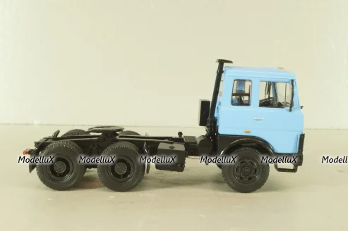 Маз-6422 тягач, синий, Легендарные грузовики СССР №107, Modimio 1:43