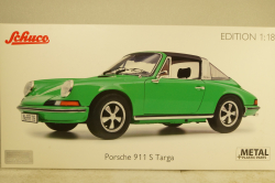 Porsche 911 S Targa green, 450047100, Schuco 1:18