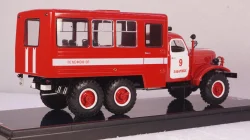 Пожарный автобус 32102 на шасси Зил-157КД, TruckTyr 1:43