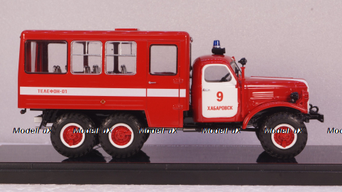 Пожарный автобус 32102 на шасси Зил-157КД, TruckTyr 1:43