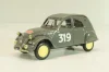 Citroen 2CV AZ #319 Rallye Monte-Carlo 1954, grey, 409539N, Norev 1:43