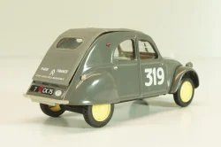 Citroen 2CV AZ #319 Rallye Monte-Carlo 1954, grey, 409539N, Norev 1:43