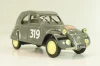 Citroen 2CV AZ #319 Rallye Monte-Carlo 1954, grey, 409539N, Norev 1:43
