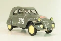 Citroen 2CV AZ #319 Rallye Monte-Carlo 1954, grey, 409539N, Norev 1:43