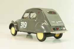 Citroen 2CV AZ #319 Rallye Monte-Carlo 1954, grey, 409539N, Norev 1:43