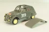 Citroen 2CV AZ #319 Rallye Monte-Carlo 1954, grey, 409539N, Norev 1:43