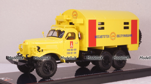 Зил-157 Мосавтотехобслуживание Москва, Олимпиада-80, TruckTyr 1:43