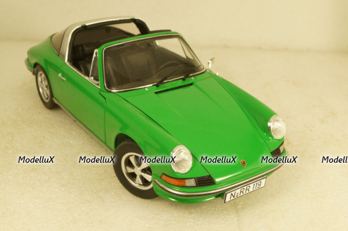 Porsche 911 S Targa green, 450047100, Schuco 1:18