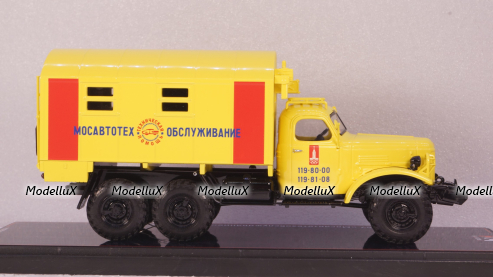 Зил-157 Мосавтотехобслуживание Москва, Олимпиада-80, TruckTyr 1:43
