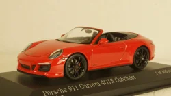 Porsche 911 (991.2) Carrera 4GTS Cabriolet 2017, red, 410067330, Minichamps 1:43