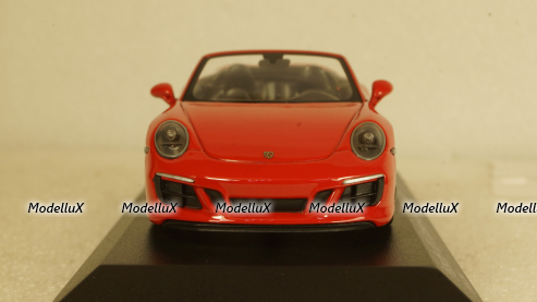 Porsche 911 (991.2) Carrera 4GTS Cabriolet 2017, red, 410067330, Minichamps 1:43
