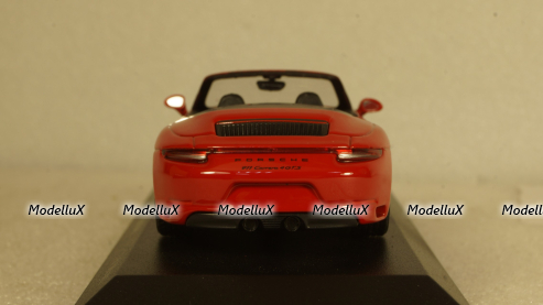Porsche 911 (991.2) Carrera 4GTS Cabriolet 2017, red, 410067330, Minichamps 1:43