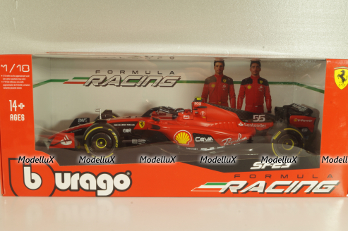 Ferrari SF-23 #55  2023 C.Sainz, Formula 1, F1, 16812SA, Burago 1:18