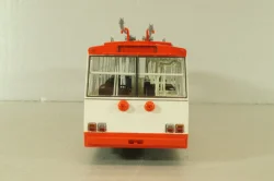 Skoda 14TR троллейбус 1980, белый/красный, Автоистория 1:43