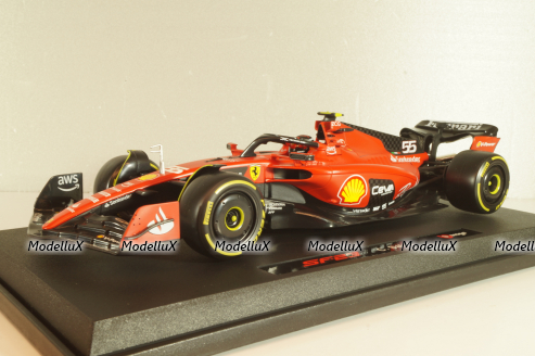 Ferrari SF-23 #55  2023 C.Sainz, Formula 1, F1, 16812SA, Burago 1:18