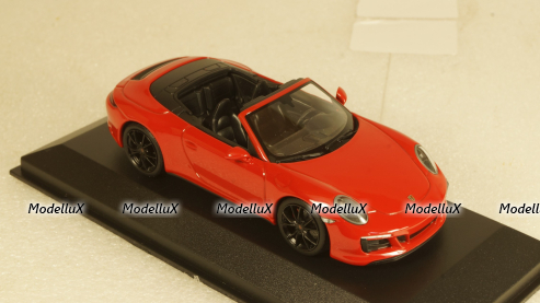 Porsche 911 (991.2) Carrera 4GTS Cabriolet 2017, red, 410067330, Minichamps 1:43