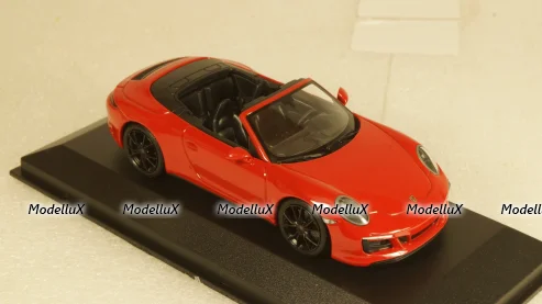 Porsche 911 (991.2) Carrera 4GTS Cabriolet 2017, red, 410067330, Minichamps 1:43