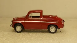 Заз-965 пикап, бордовый, Алник43 1:43