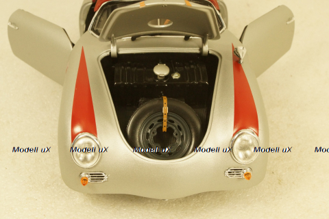 Porsche 356 Speedster Outlaw Hardtop silver, 450031700,  Schuco 1:18