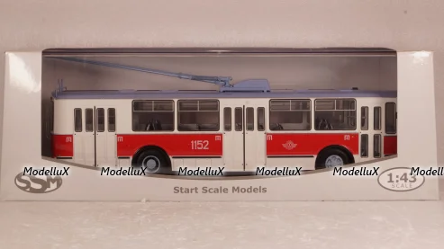 ЗИУ 682Б Мосгорстранс, SSM4007, SSM 1:43