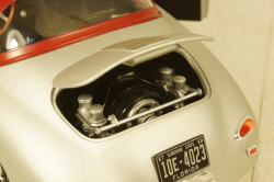 Porsche 356 Speedster Outlaw Hardtop silver, 450031700,  Schuco 1:18