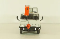 КС-3575А(53213) Автокран на шасси Камаз-53213, серый, Автоистория 1:43