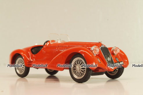Alfa Romeo 8C 2900 B 1939, red, R139-02, Brumm 1:43