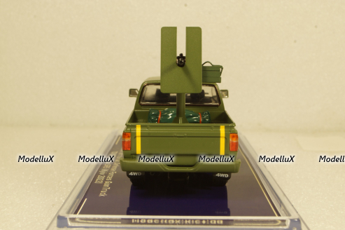 Toyota Hilux SR5 Ukraine Territorial Forces Gun Truck (Kiev 2022), TruckTyr 1:43