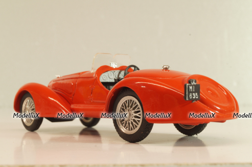 Alfa Romeo 8C 2900 B 1939, red, R139-02, Brumm 1:43