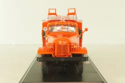 ПМЗ-16В, пожарный автомобиль на шасси Зис-151 1958, красный, SSM1574, SSM 1:43