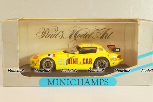 Dodge Viper RT/10 #41 Le Mans 1994 yellow, 430941441, Minichamps 1:43