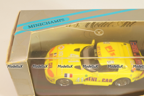 Dodge Viper RT/10 #41 Le Mans 1994 yellow, 430941441, Minichamps 1:43
