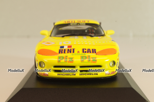 Dodge Viper RT/10 #41 Le Mans 1994 yellow, 430941441, Minichamps 1:43