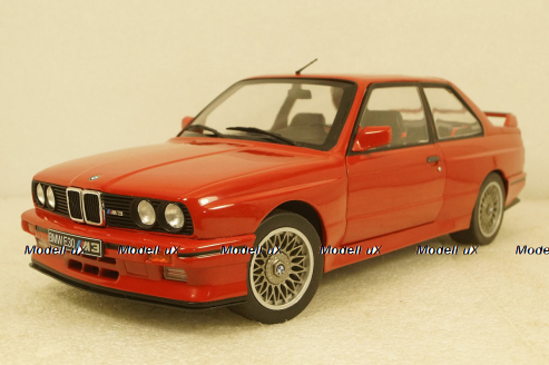 BMW E30 1986, red, 1801502, Solido 1:18 Уценка!