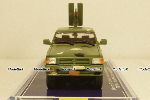 Toyota Hilux SR5 Ukraine Territorial Forces Gun Truck (Chernobaevka 2022), TruckTyr 1:43