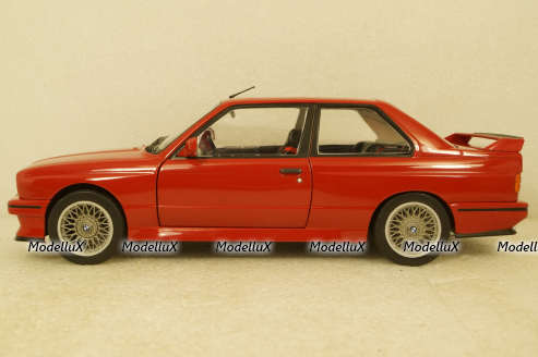 BMW E30 1986, red, 1801502, Solido 1:18 Уценка!