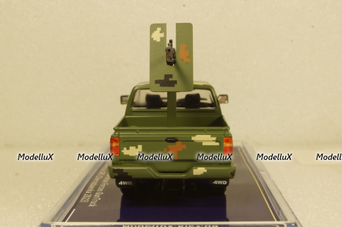 Toyota Hilux SR5 Ukraine Territorial Forces Gun Truck (Chernobaevka 2022), TruckTyr 1:43