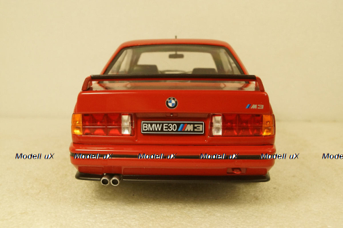 BMW E30 1986, red, 1801502, Solido 1:18 Уценка!