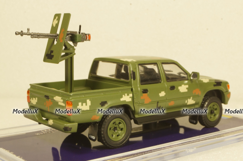 Toyota Hilux SR5 Ukraine Territorial Forces Gun Truck (Chernobaevka 2022), TruckTyr 1:43