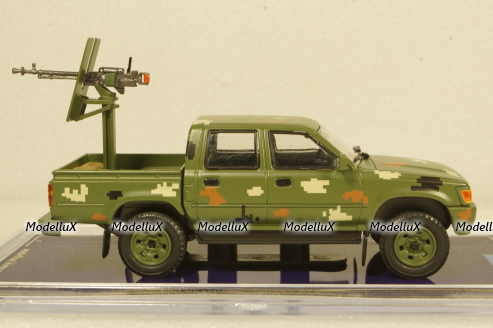 Toyota Hilux SR5 Ukraine Territorial Forces Gun Truck (Chernobaevka 2022), TruckTyr 1:43