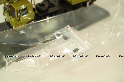 ГТК-40(53) автомобиль для перевозки газовых балонов, на шасси Газ-53 1958, красный, SSM1390, SSM 1:43