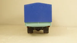 Камаз-5325 Тент, длинный кузов красный/голубой, Алник 1:43