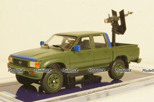 Toyota Hilux SR5 Ukraine Territorial Forces Gun Truck (Kharkiv 2022), TruckTyr 1:43