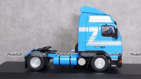 Газ-3308 Садко КО-520  зеленый/оранжевый, Алник43 1:43