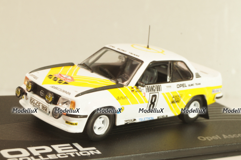 Opel Ascona B400 #7 rally Monte-Carlo 1980, J.Kleint/G.Wanger, Opel Collection Special, Altaya 1:43 Уценка!