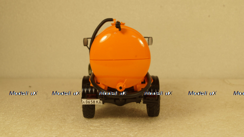 Газ-3308 Садко КО-520  зеленый/оранжевый, Алник43 1:43