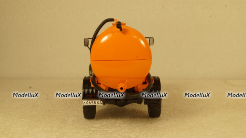 Газ-3308 Садко КО-520  зеленый/оранжевый, Алник43 1:43