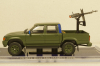 Toyota Hilux SR5 Ukraine Territorial Forces Gun Truck (Kharkiv 2022), TruckTyr 1:43